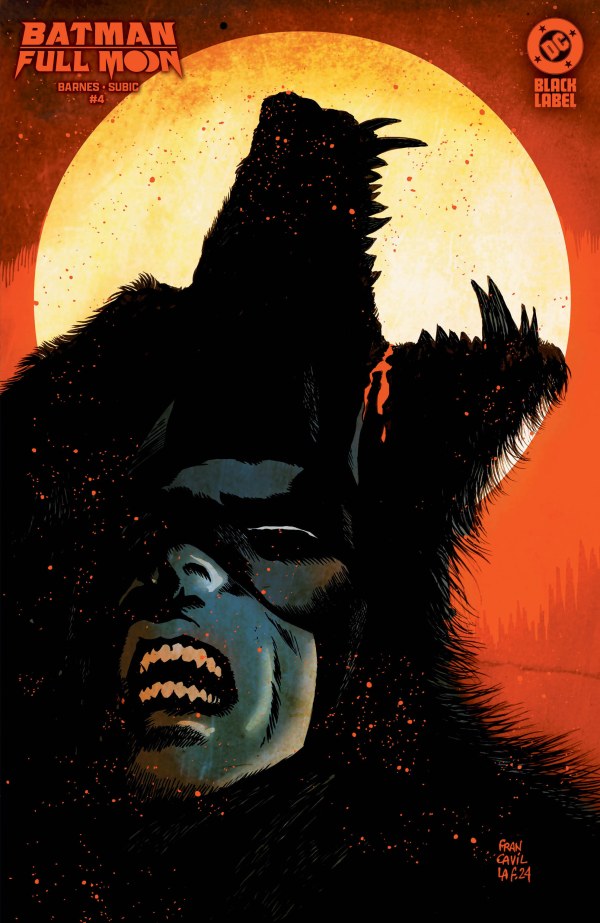 Batman: Full Moon #4 Cover B Francesco Francavilla Variant