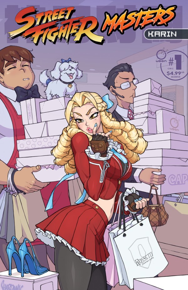Street Fighter Masters: Karin #1 Cover C Shardanic Variant