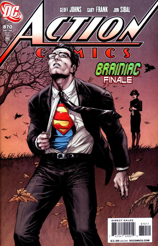 Action Comics Brainiac Arc Set #1-5