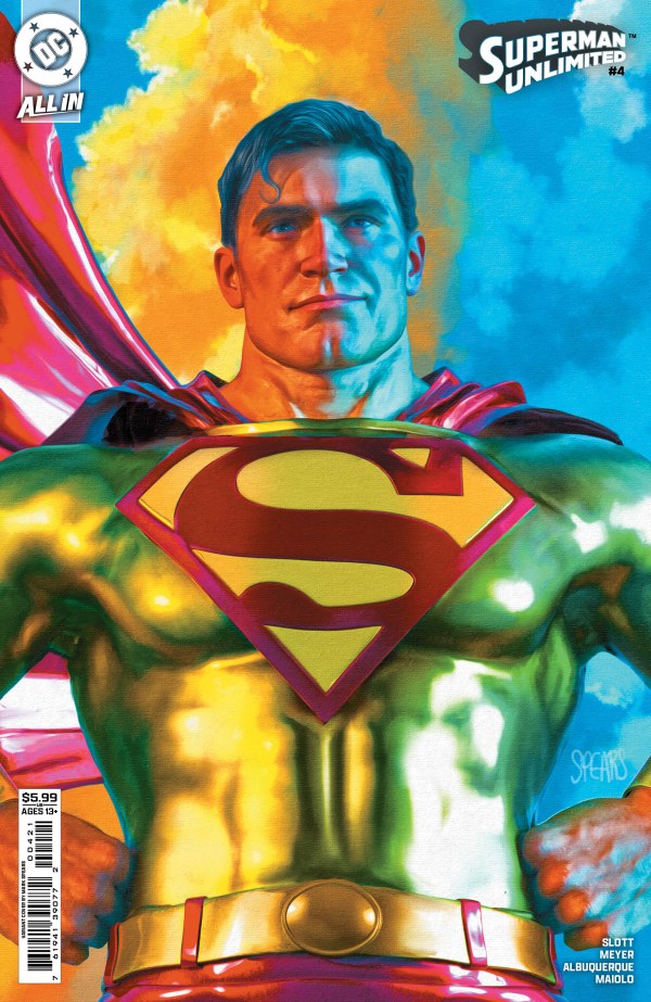 Superman Unlimited #4 Cover B Mark Spears Variant