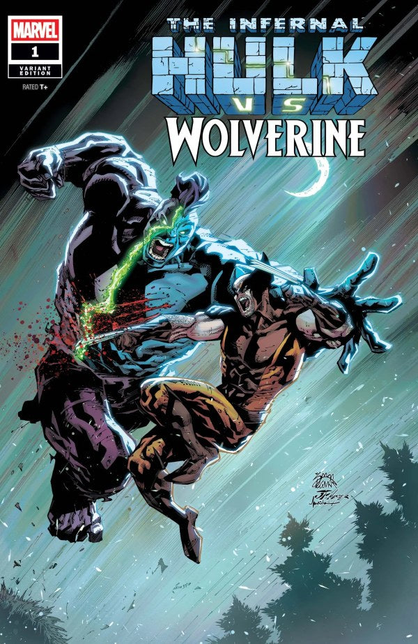 INFERNAL HULK VS. WOLVERINE #1 RYAN STEGMAN VARIANT