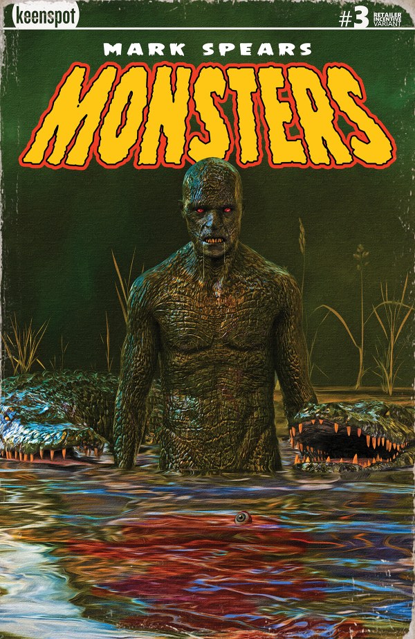 Mark Spears Monsters #3 2nd Printing 1:20 Mark Spears Variant