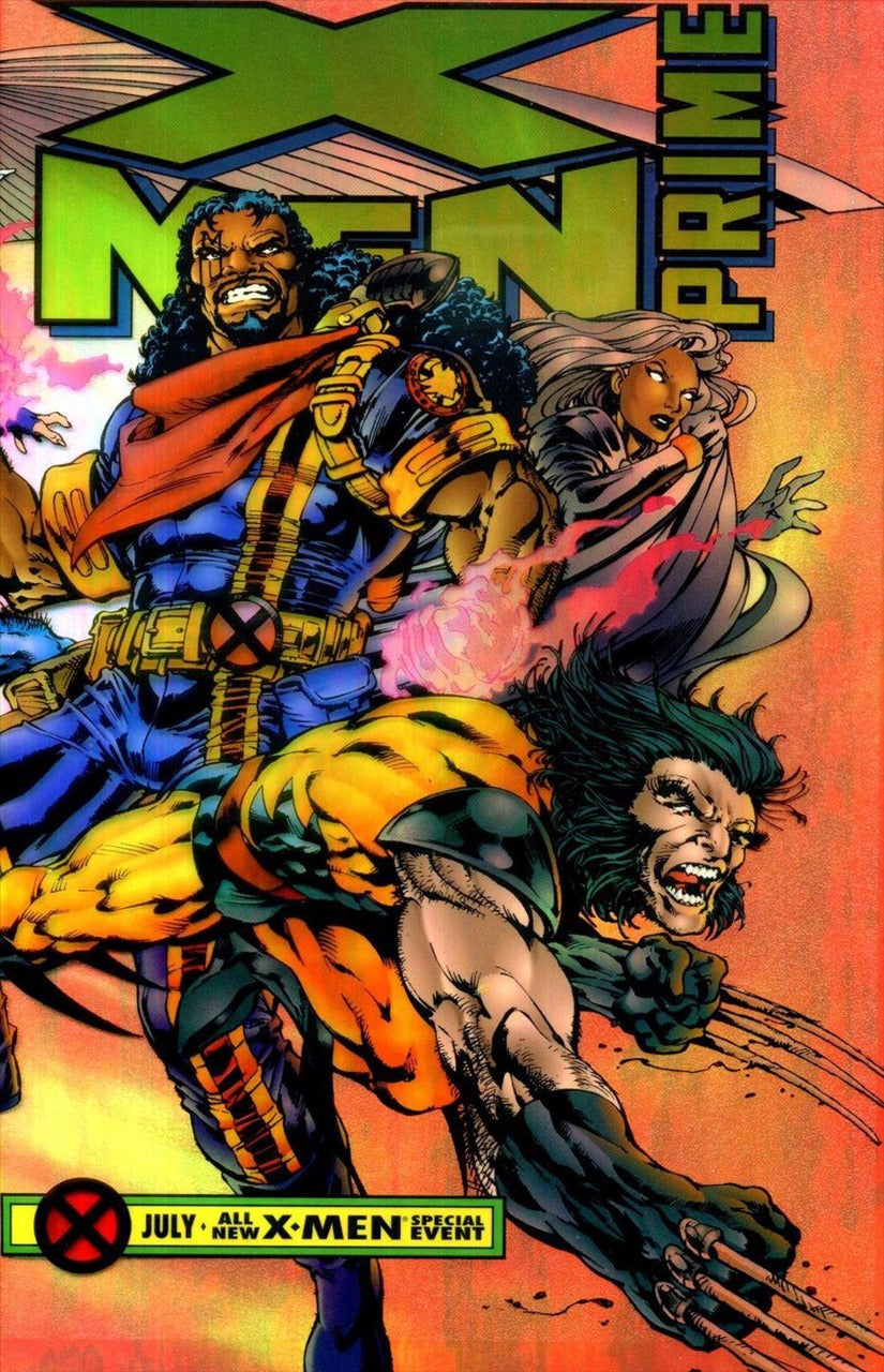 X-Men: Prime #1 Acetate Chromium Wraparound Cover