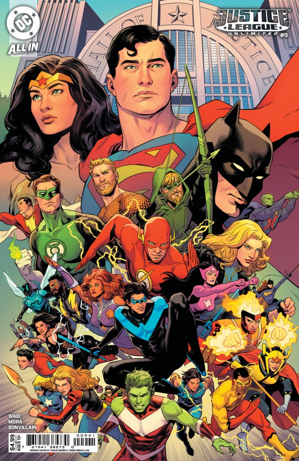 Justice League Unlimited #9 Cover D Travis Moore Variant
