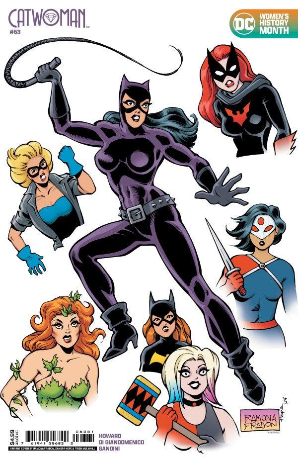 Catwoman #63 by Ramona Fradon Variant