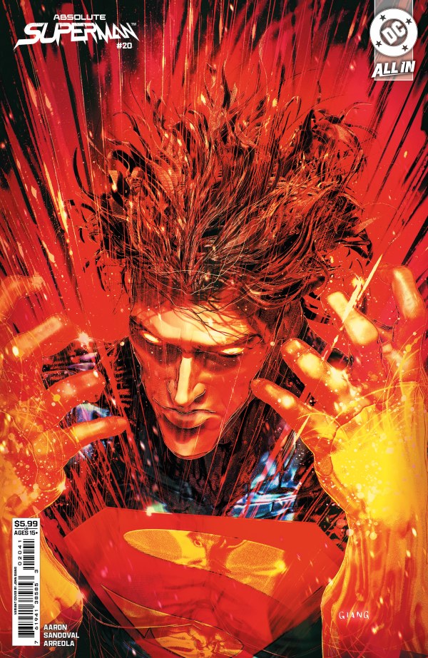 Absolute Superman #20 Cover D John Giang Variant