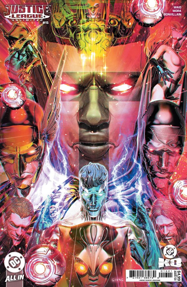Justice League Unlimited #16 Cover E John Giang Variant
