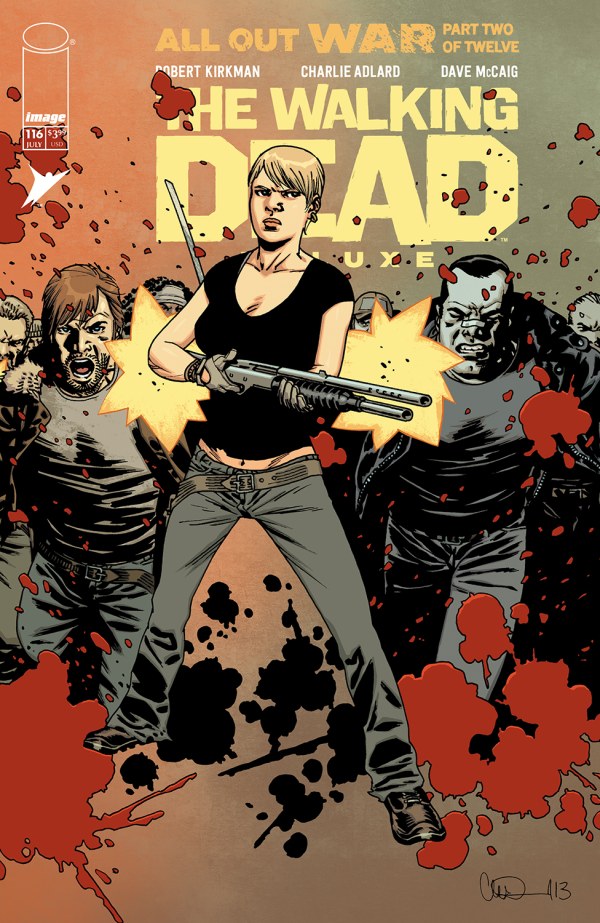 The Walking Dead Deluxe #116 Cover B Charlie Adlard Variant
