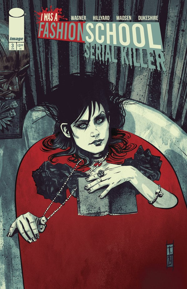 I Was a Fashion School Serial Killer #3 Cover C 1:10 Tomm Coker Tub Full of Death Variant