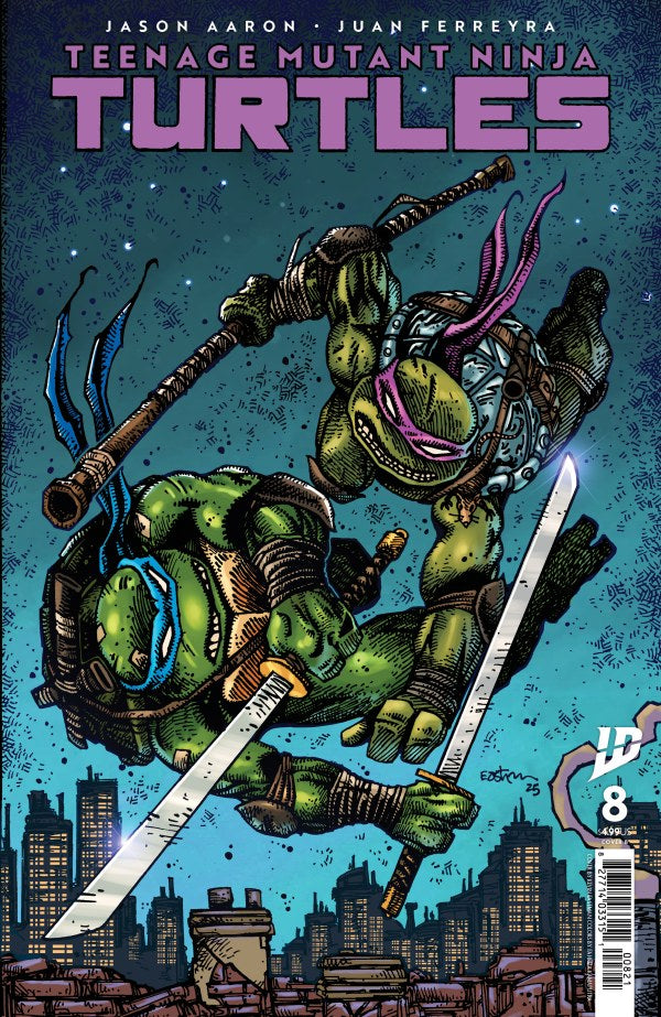 Teenage Mutant Ninja Turtles #8 Cover B Kevin Eastman Variant