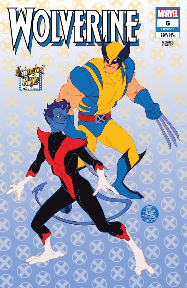 Wolverine #6 Mark Brooks Animated-Style Variant