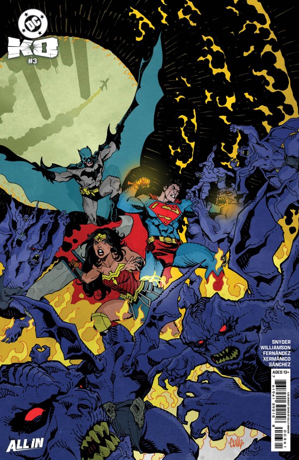 DC K.O. #3 Cover K 1:25 Cully Hamner Variant