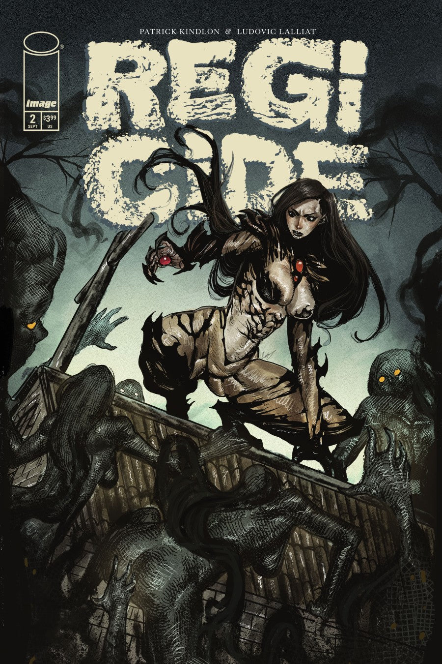 Regicide #2 Cover E Akila Gabriel Witchblade Team-Up Variant