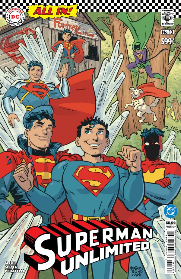 Superman Unlimited #13 Cover E Anthony Marques Variant