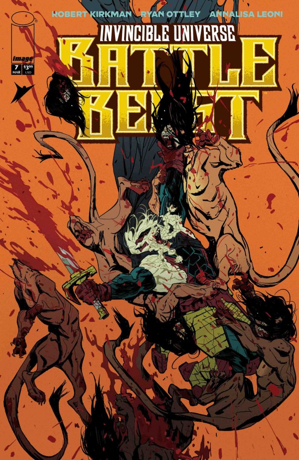 Invincible Universe: Battle Beast #7 Cover D 1:25 Rossi Gifford Variant