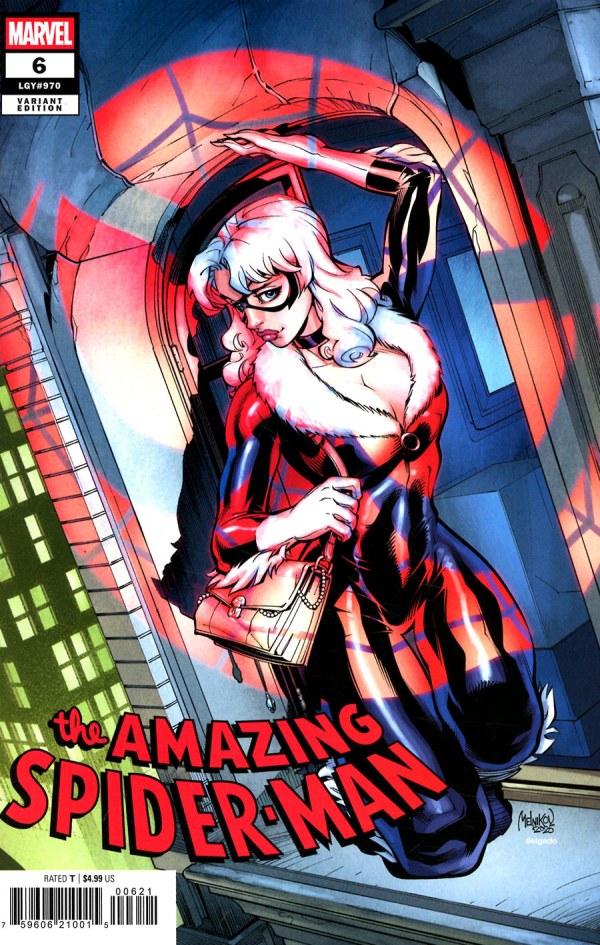 The Amazing Spider-Man #6 Gleb Melnikov Black Cat Variant