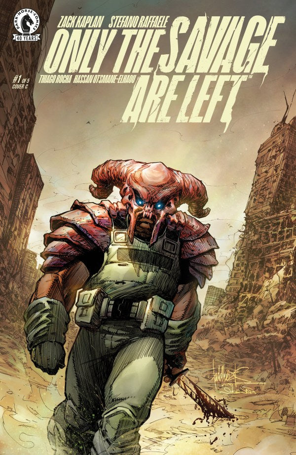 Only the Savage Are Left #1 Cover C Todd Beats Variant