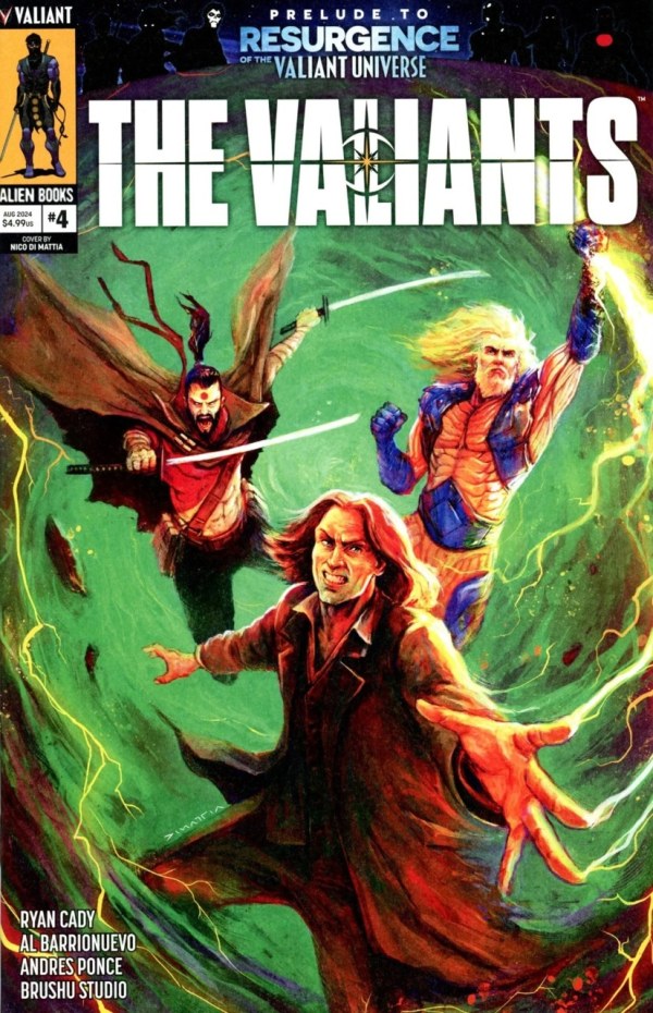 The Valiants Full Set #1-4