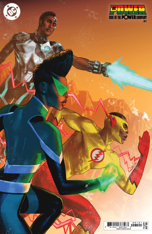 DC Power: Rise of the Power Company #1 Cover C Davi Go
