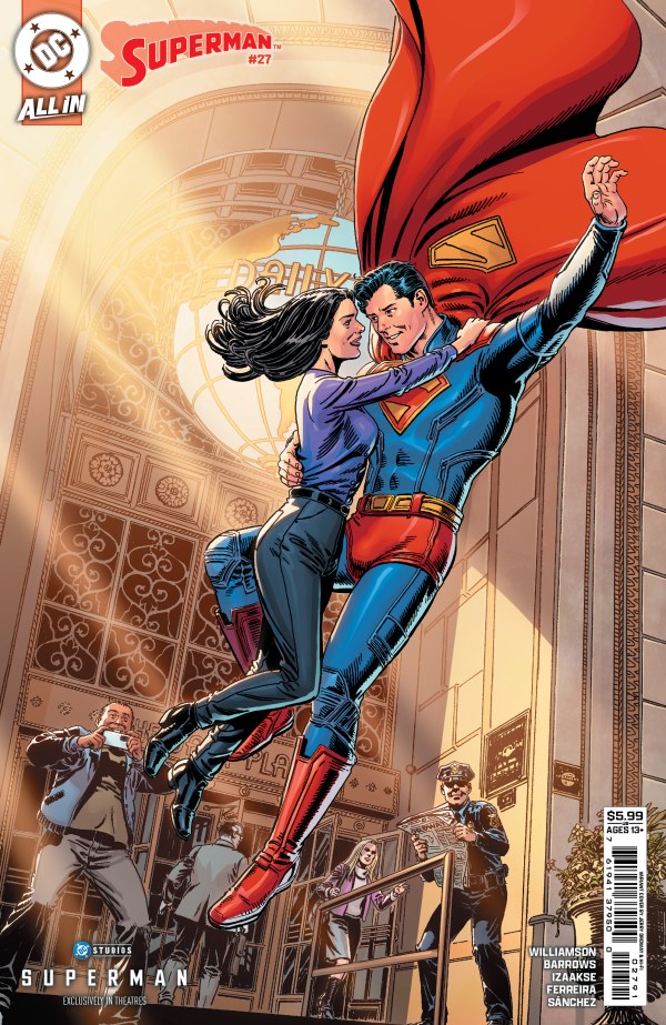 Superman #27 Cover G Jerry Ordway Superman Movie Variant