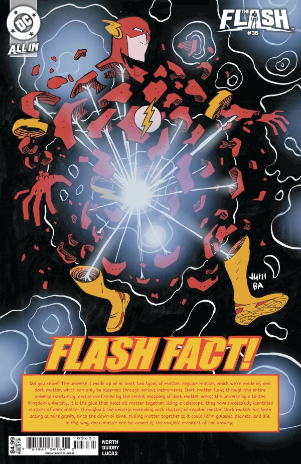 The Flash #36 Cover C Juni Ba Variant (Damaged)