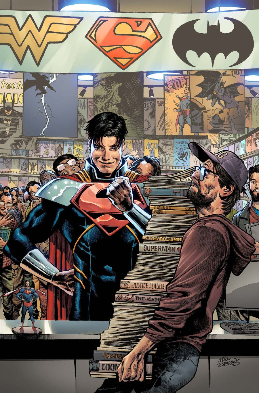 Superman #40 Cover D Eddy Barrows Variant