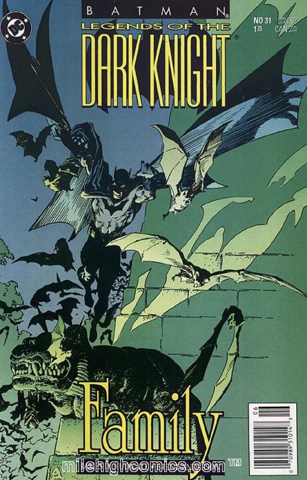 Batman: Legends of the Dark Knight #31 Newsstand Edition (1992)