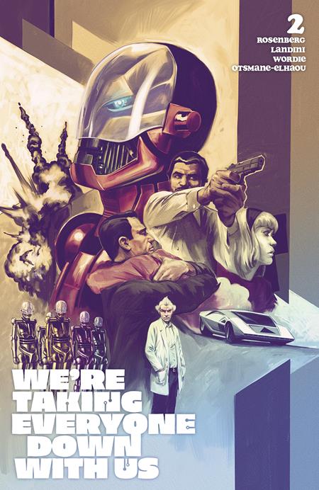 We're Taking Everyone Down with Us #2 Cover C Elia Bonetti Variant