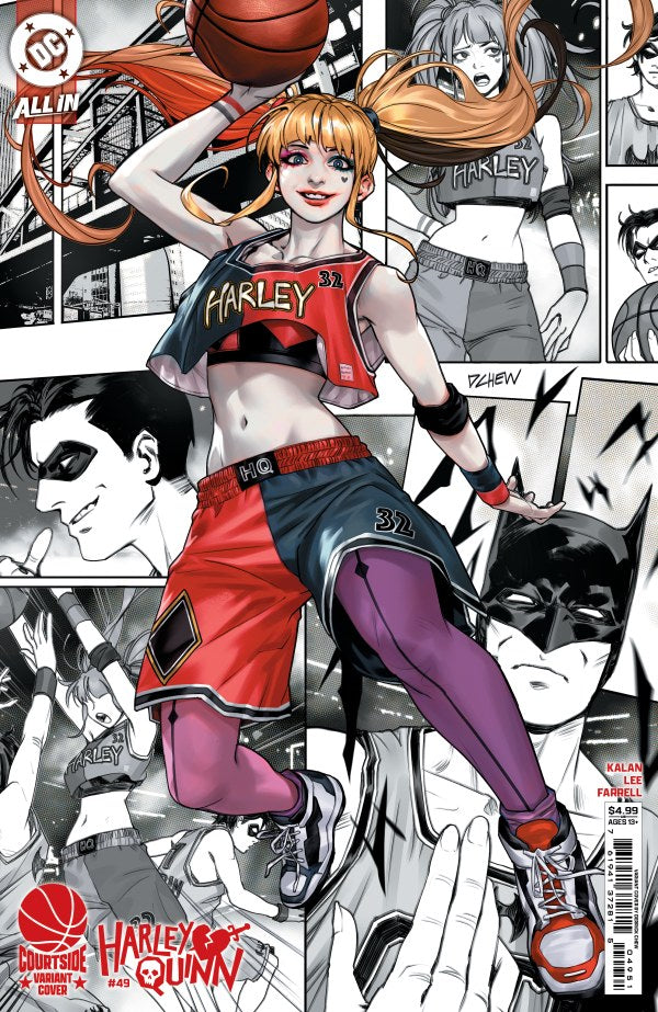 Harley Quinn #49 Cover D Derrick Chew Courtside Variant