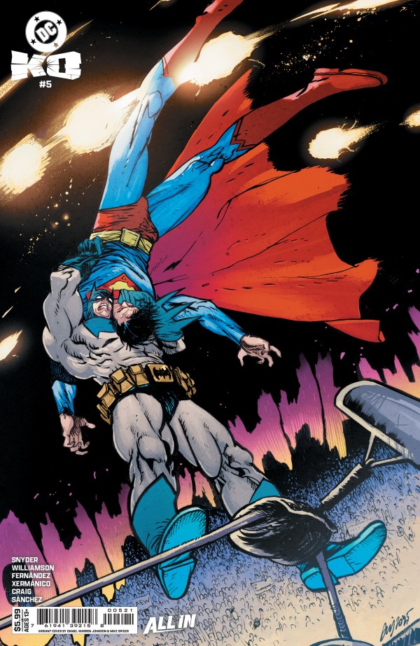 DC K.O. #5 Cover B Daniel Warren Johnson Variant