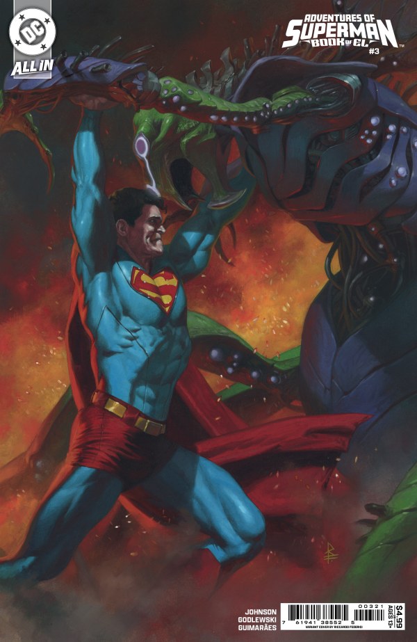 Adventures of Superman: The Book of El #3 Cover B Riccardo Federici Variant