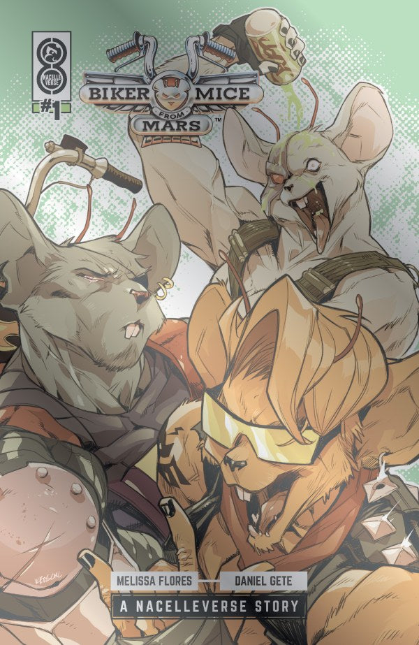 Biker Mice from Mars #1 Cover E Karl Kerschl Foil Variant