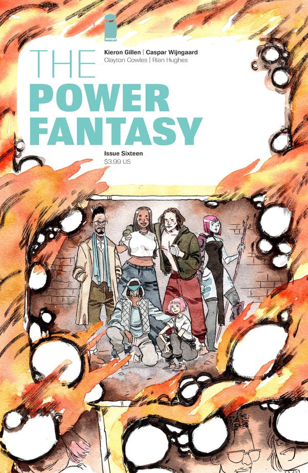 The Power Fantasy #16 Cover B Morgan Beem Variant