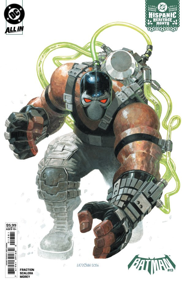 Batman #13 Cover G José Ladrönn Hispanic Heritage Month Variant
