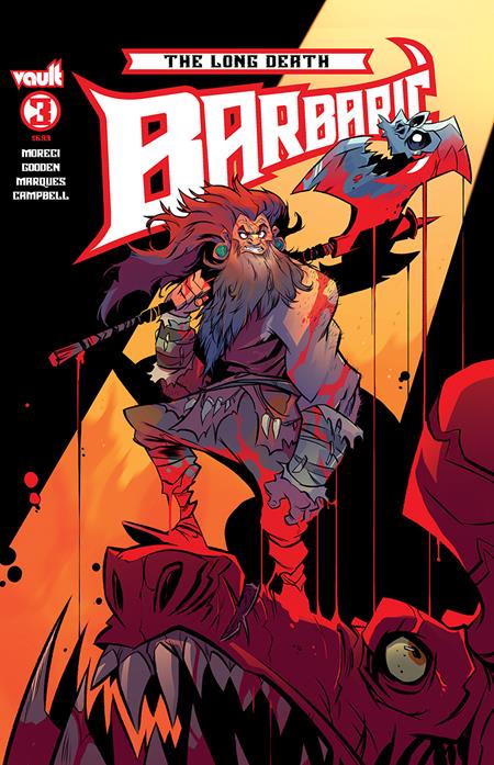 Barbaric: The Long Death #3 Cover B Brett Bean Variant
