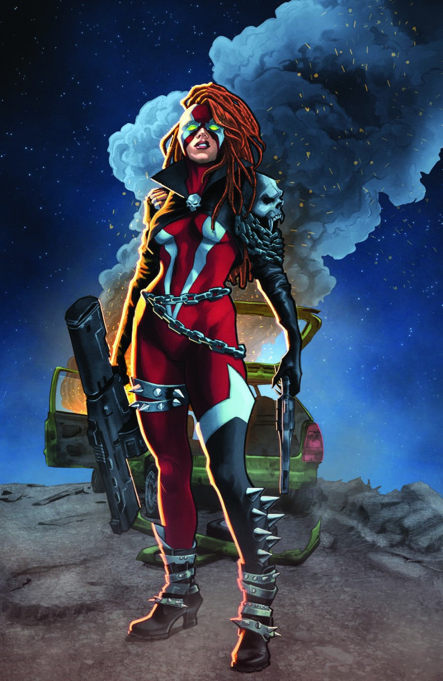 She-Spawn #5 Cover B Thaddeus Robeck Virgin Variant