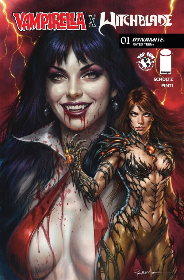 Vampirella x Witchblade Special #1 Cover B Lucio Parrillo Variant
