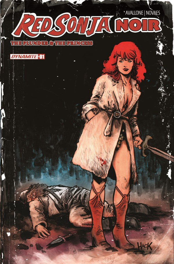 Red Sonja Noir: The Plunder & The Princess #1 Cover B Robert Hack Variant