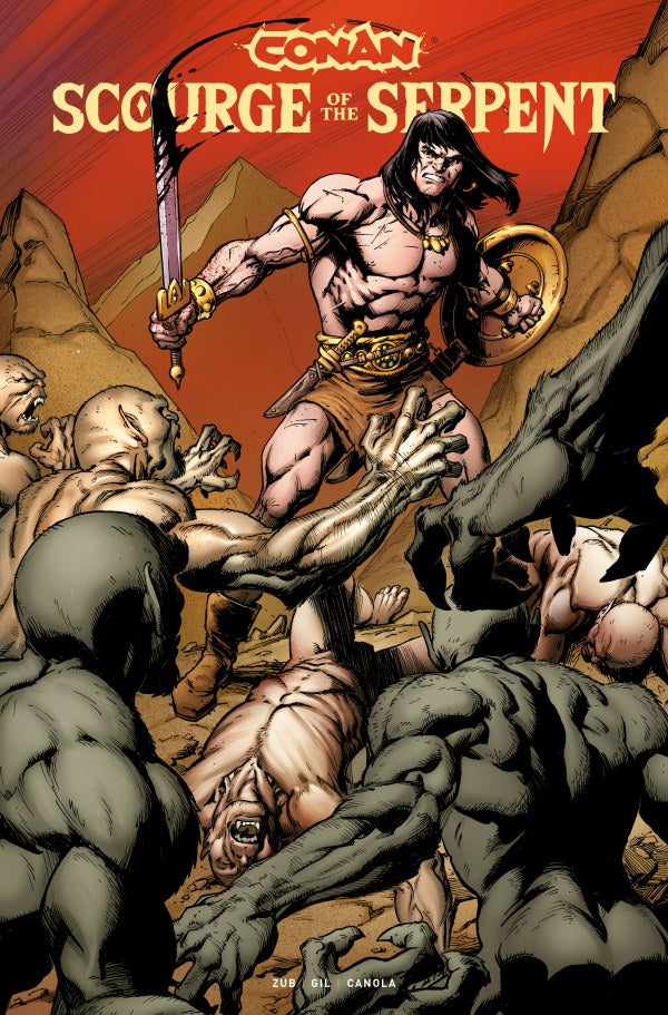 Conan: Scourge of the Serpent #4 Cover C Mark Bagley Variant