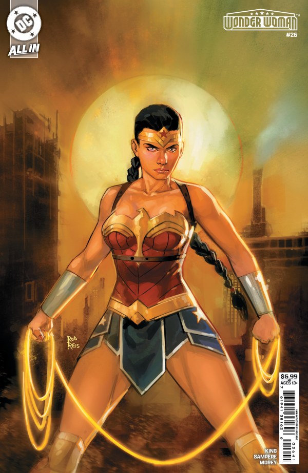 Wonder Woman #26 Cover D Rod Reis Variant