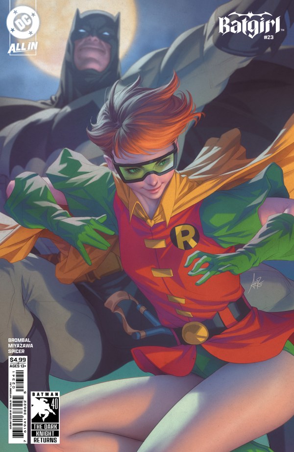 Batgirl #23 Cover D Stanley 'Artgerm' Lau Dark Knight Returns 40th Anniversary Variant