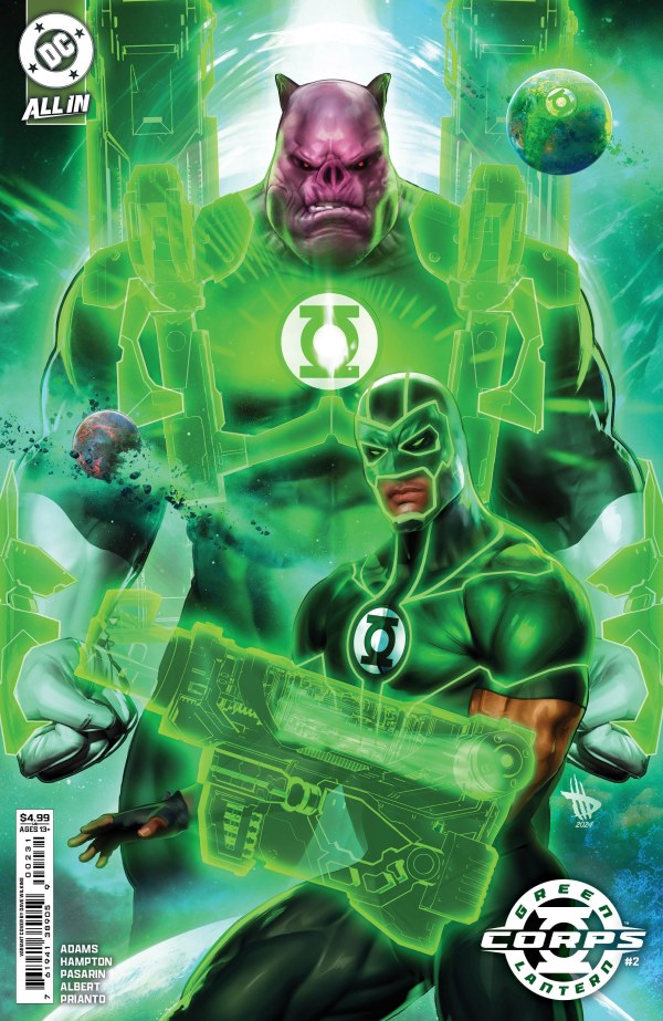 Green Lantern Corps #2 Cover B Dave Wilkins Variant