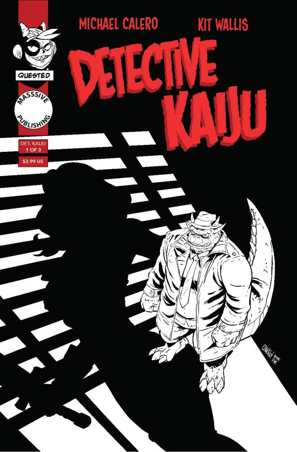 Detective Kaiju #1 Cover C Michael Calero Variant