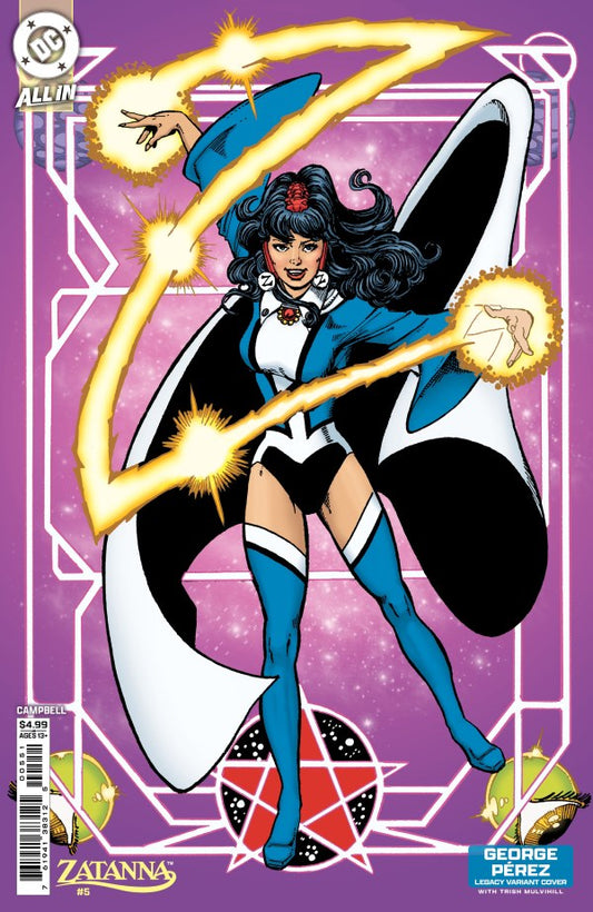 Zatanna #5 Cover D George Pérez Legacy Variant