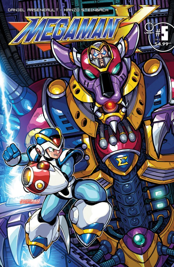 Mega Man X #5 Cover C James Raiz Variant