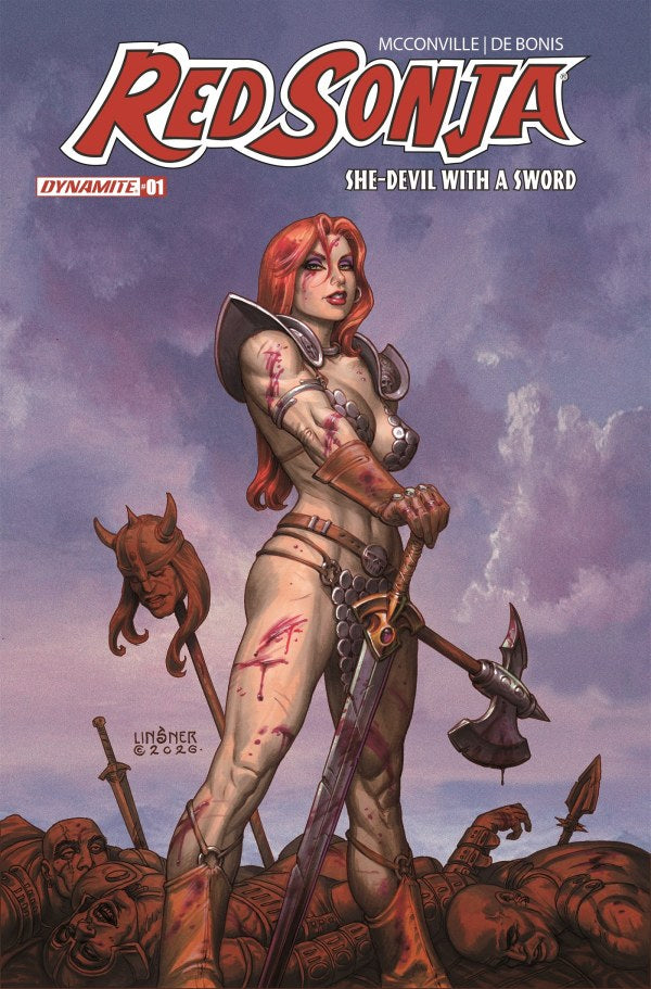 Red Sonja: She-Devil with a Sword #1 Cover C Joseph Michael Linsner Variant