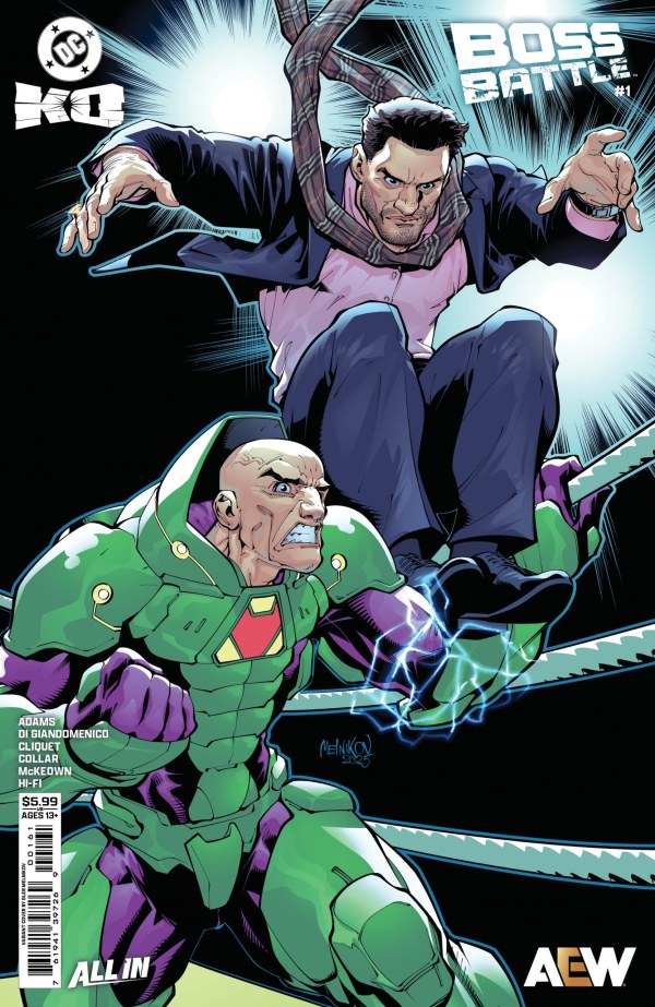 DC K.O.: Boss Battle #1 Cover F Gleb Melnikov AEW Variant