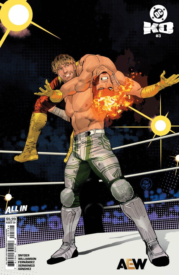 DC K.O. #3 Cover I Dan Mora AEW Cameo Variant