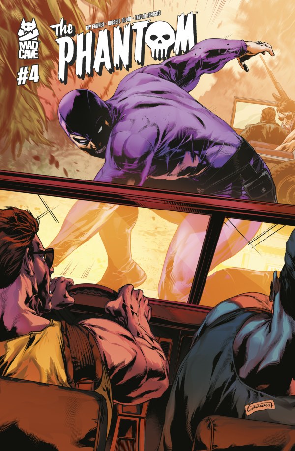 The Phantom #4 Cover B Caanan White Sequential Battle Variant