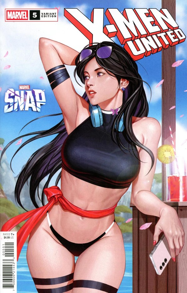 X-Men United #5 InHyuk Lee Marvel Snap Swimsuit Variant (Slightly Bent)